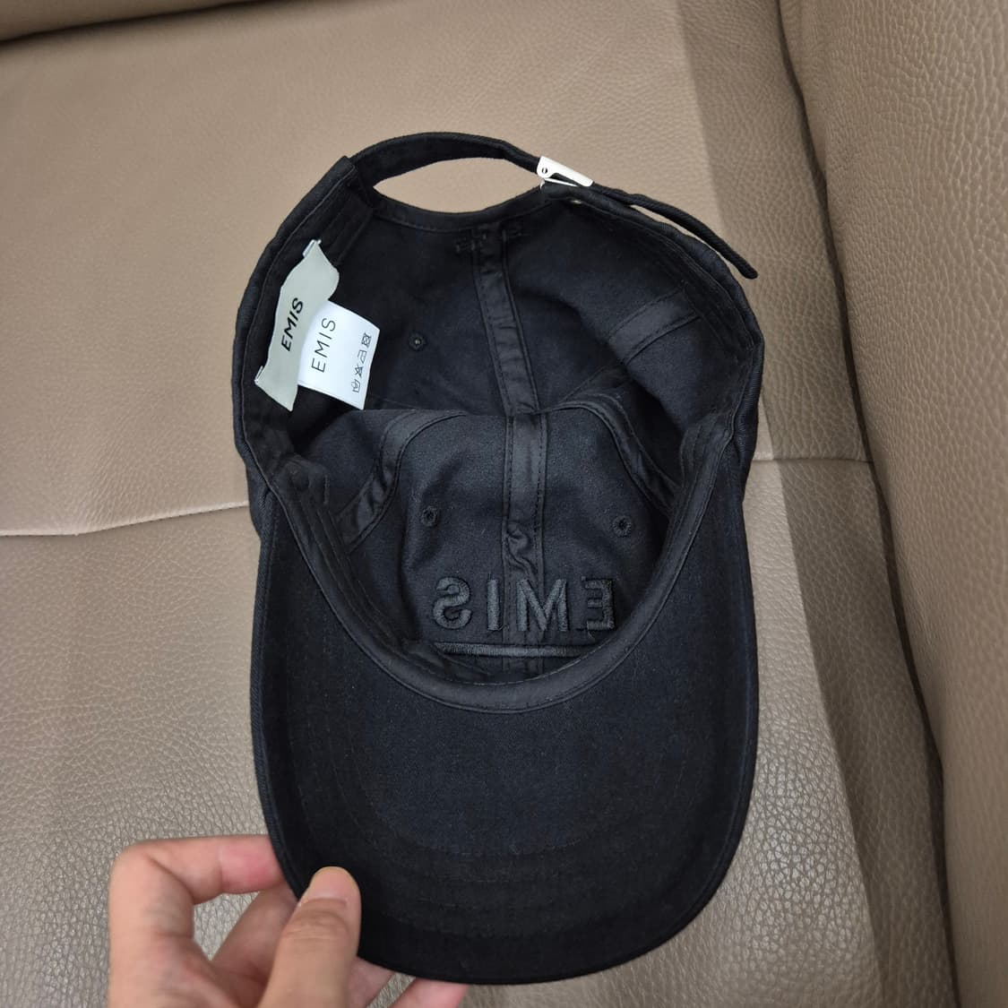 EMIS 볼캡 블랙 상품이미지3