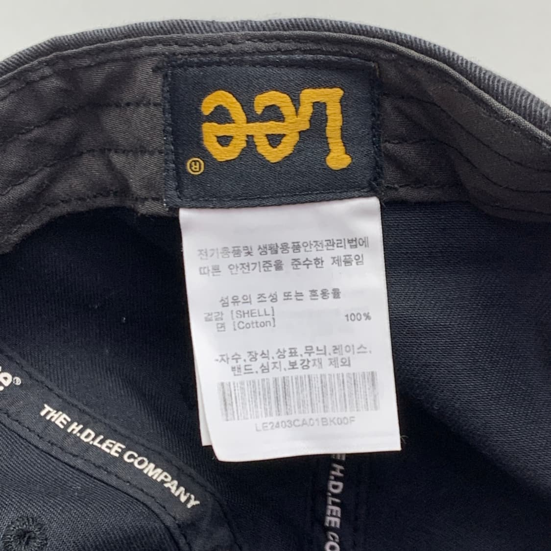 [OS/정품] Lee 리 빈티지 남여공용 볼캡 상품이미지7
