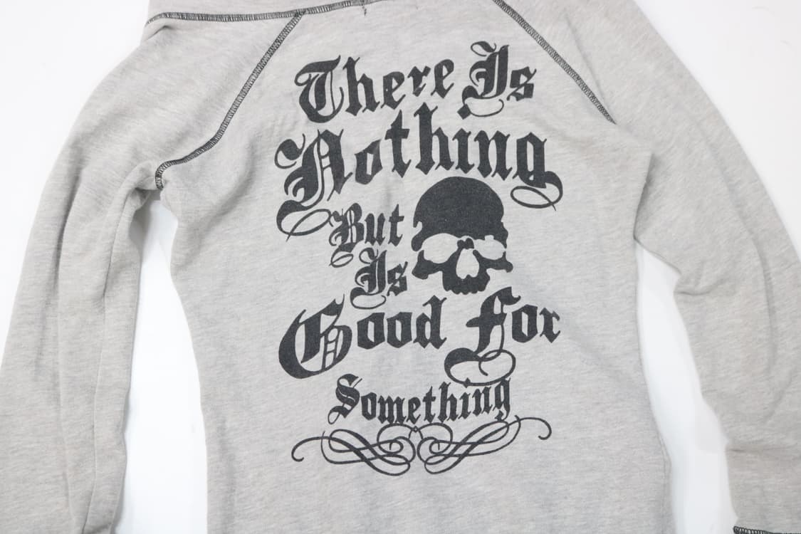 REAL MASTERS 리얼 마스터즈 스컬 그래픽 레오파드 후드 집업 M 상품이미지4