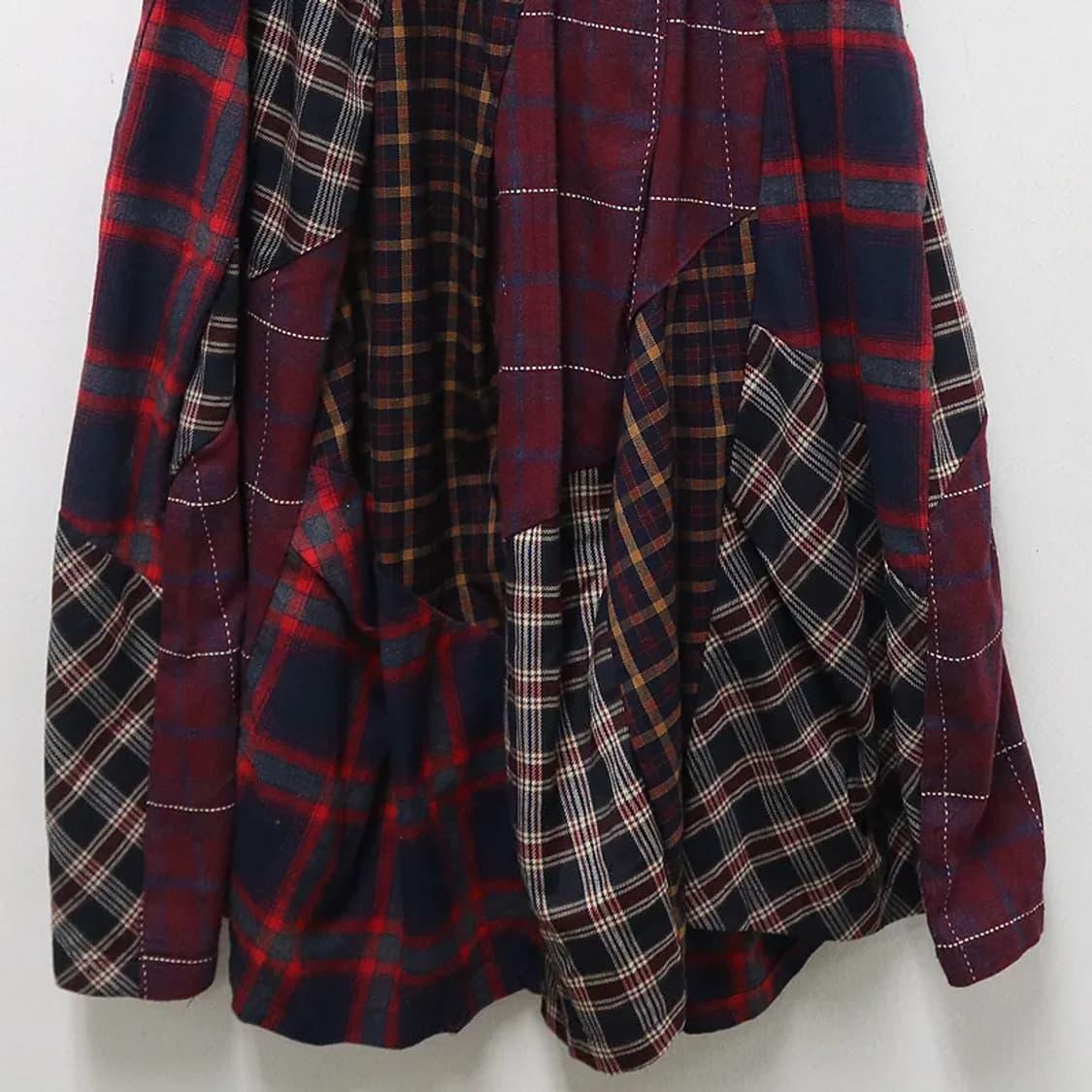 리뱃앤써지 패치워크 롱 훌 스커트 61250 상품이미지6