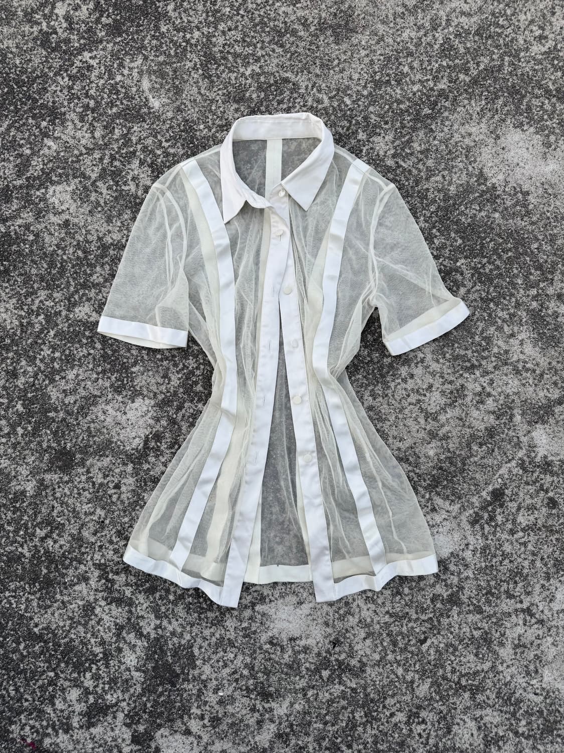 Seethrough shirt 상품이미지3