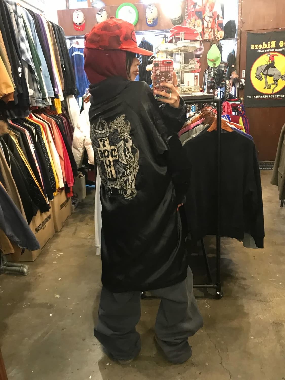 Dog Town Embroidery Patch Satin Long Jk 상품이미지7