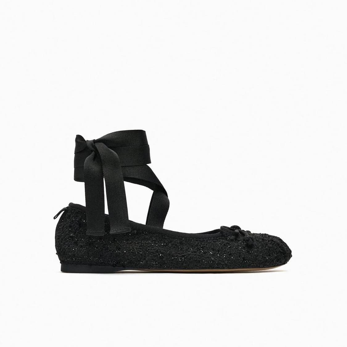 ZARA lace-up ballet shoes 상품이미지1