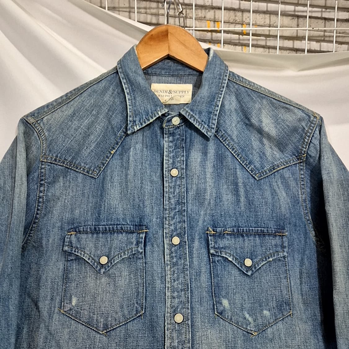 Denim&Supply 데님앤서플라이 데님 웨스턴 셔츠 상품이미지2