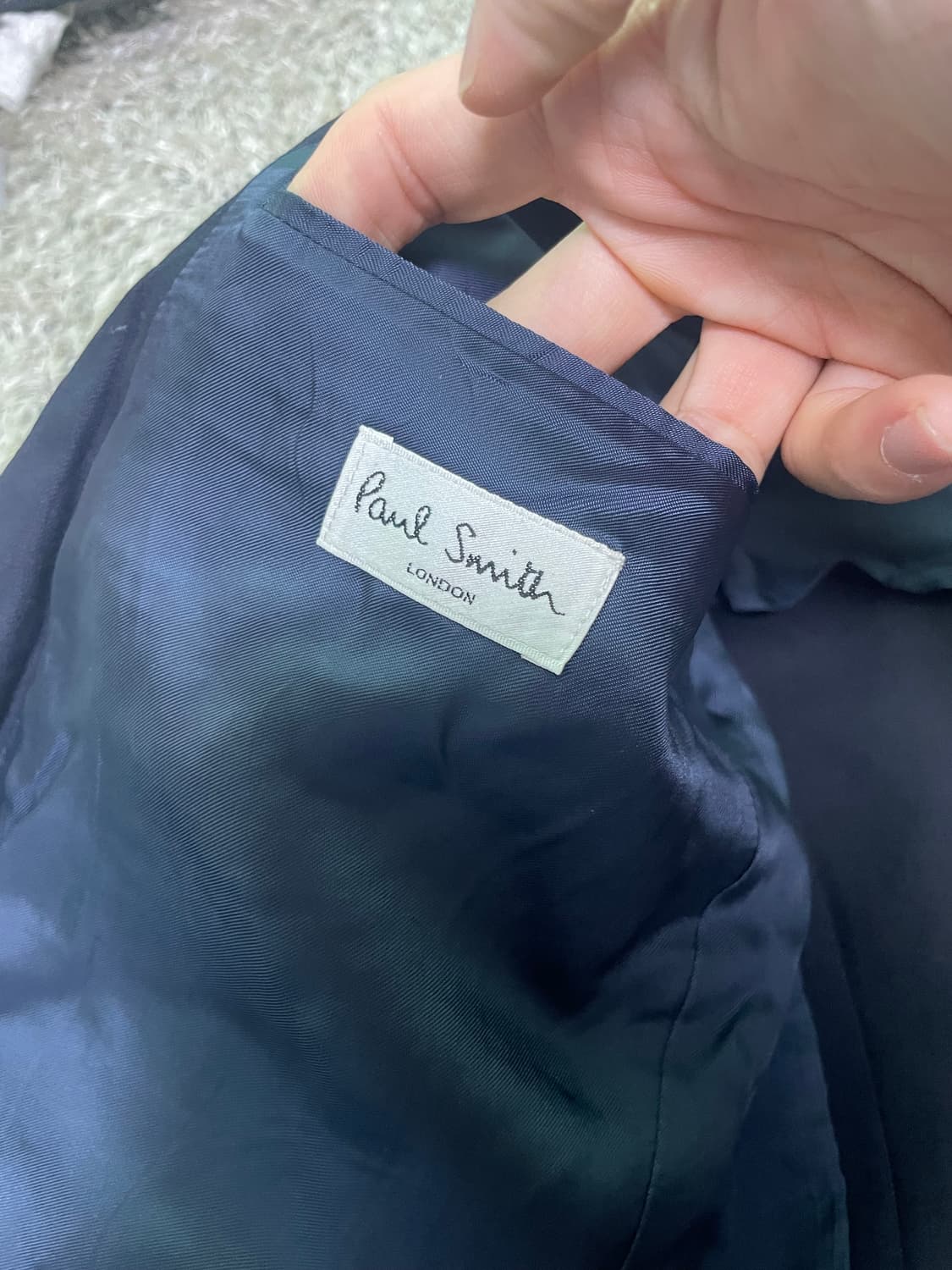 일제 폴스미스 타스만울 블레이저 사이즈 105 상품이미지4