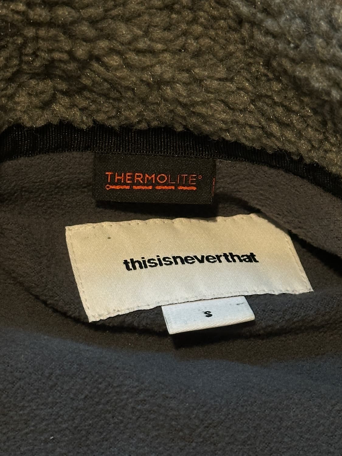 Thisisneverthat SP Sherpa Fleece Jacket 상품이미지4