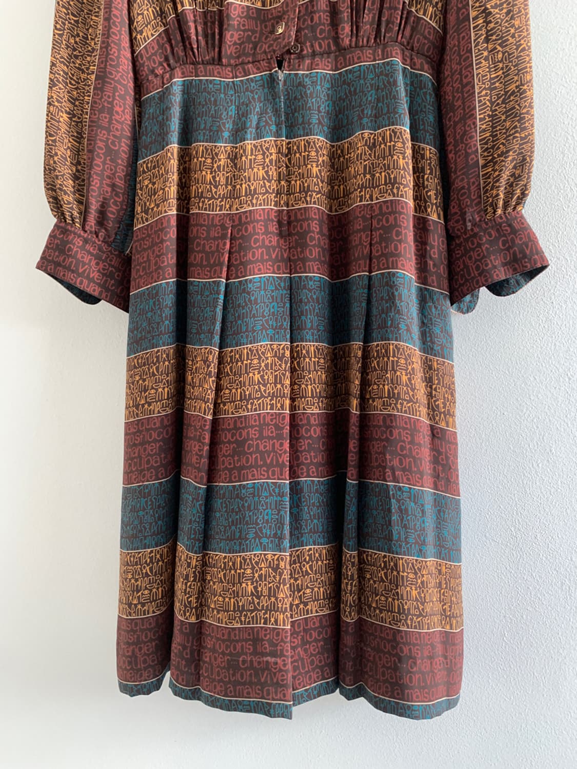 Baroque antique shirts pocket dress 상품이미지4