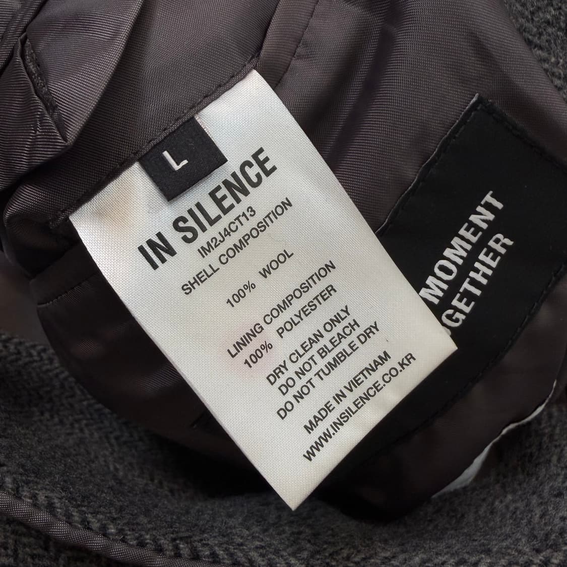 IN SILENCE 인사일런스 울 더블 코트  상품이미지5