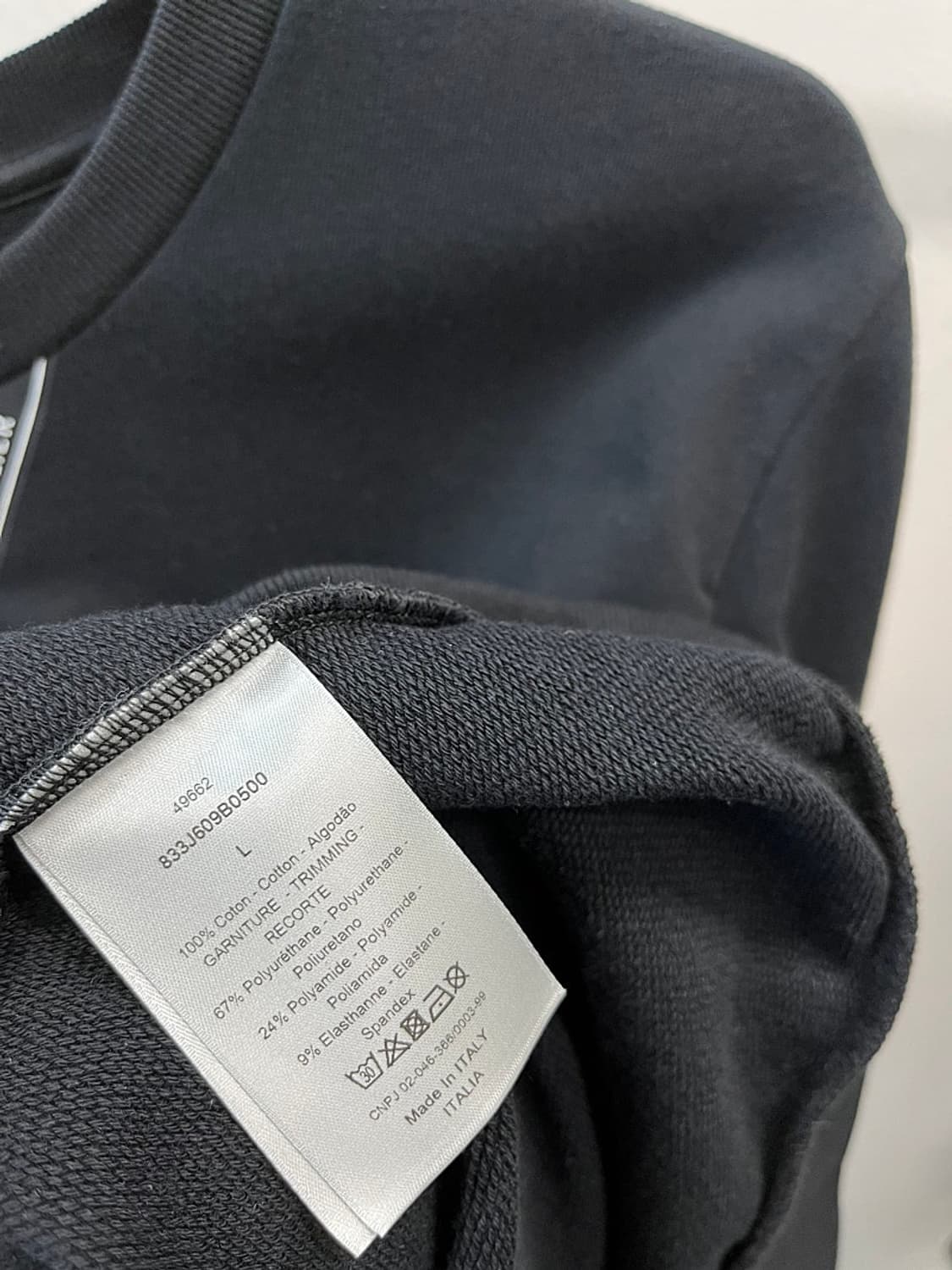 95-100) 디올옴므 아뜰리에 레터링 맨투맨  상품이미지9