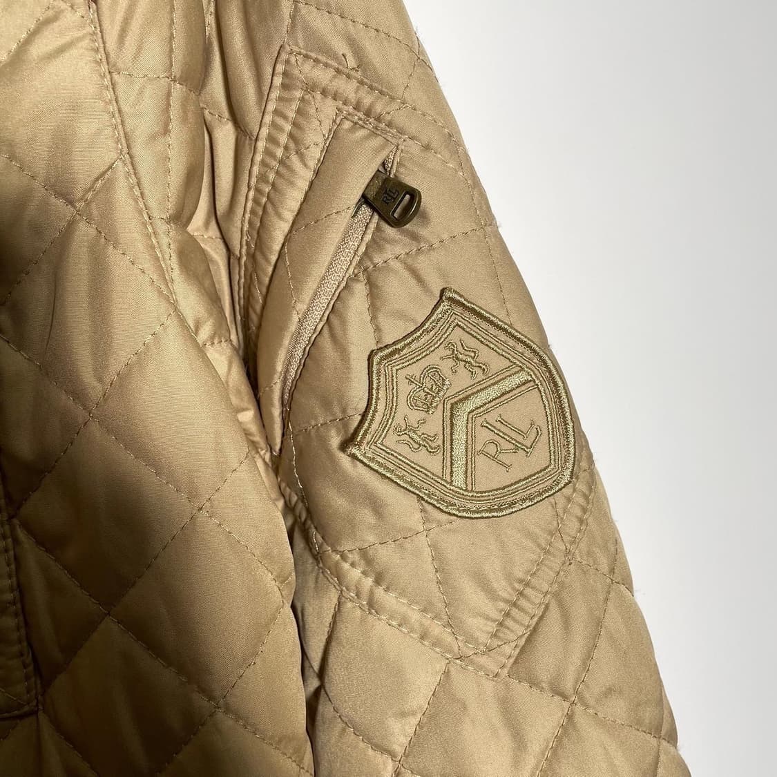 랄프로렌 사이드 와펜 퀼팅 자켓 상품이미지5