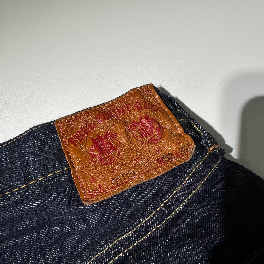 풀카운트 0105 셀비지 데님 팬츠 상품이미지5