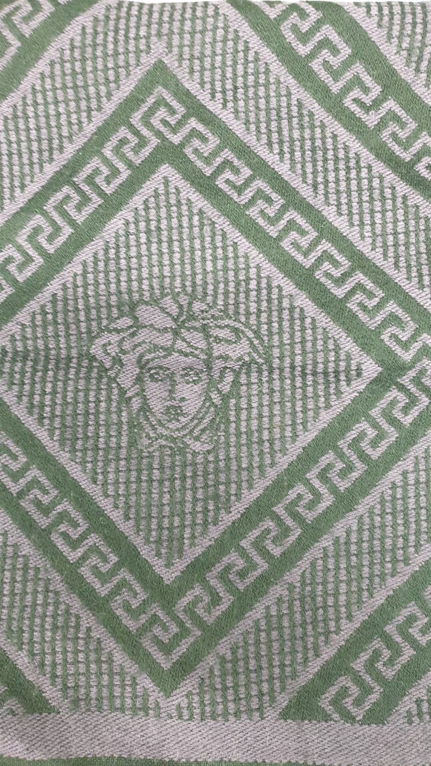 베르사체 울 머플러 퍼플 블랙 상품이미지8