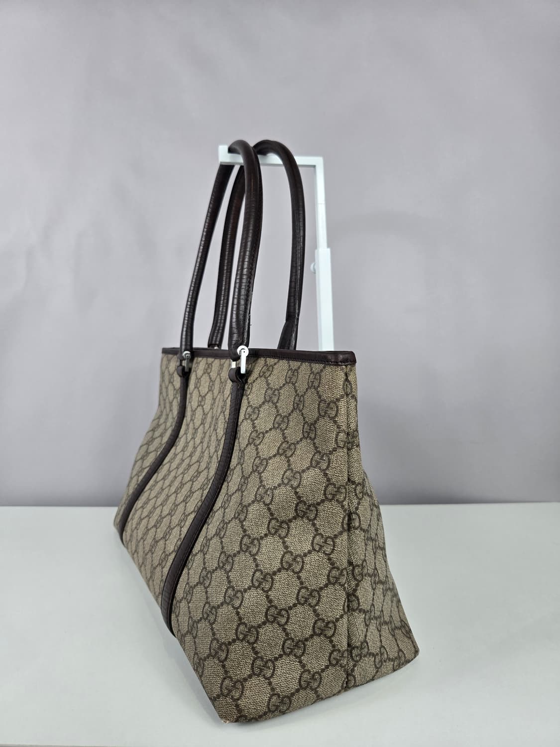 GUCCI 구찌 GG 수프림 PVC 숄더백 쇼퍼백 토트백 가방 정품 상품이미지3