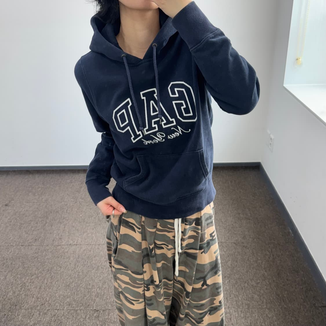 Gap 네이비 후드티  상품이미지2