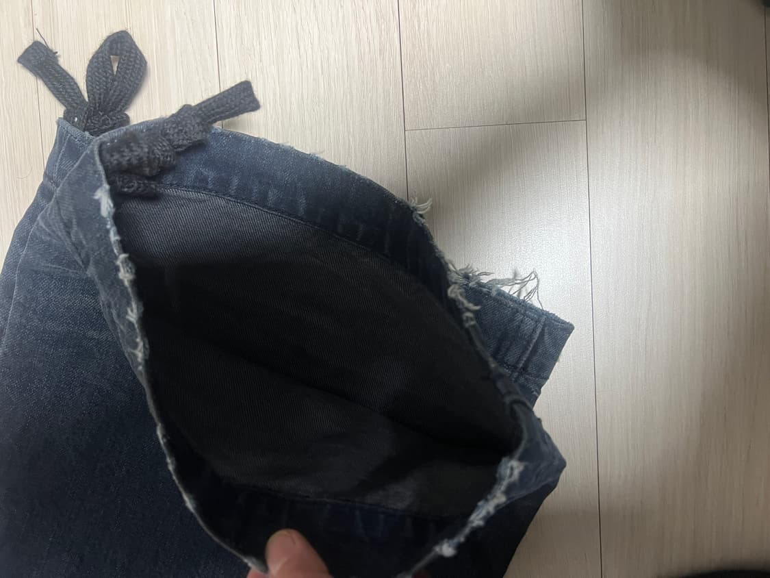 [1]논노드 젠 더티 오일 워시드 데님 상품이미지7