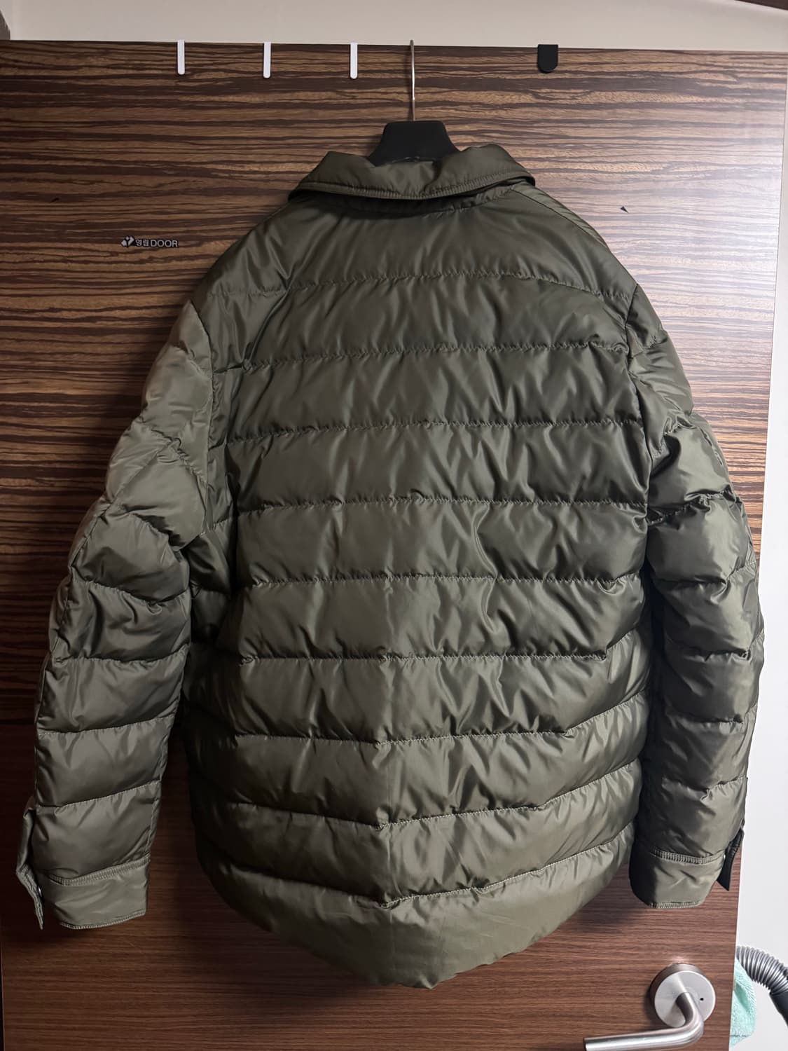 Coach 경량패딩 카키 S 상품이미지2