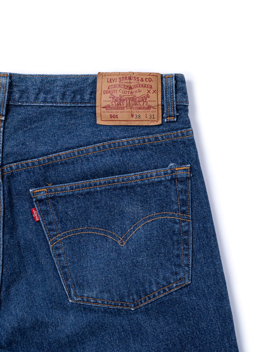 90s Levi's 501 Washed Denim Pants 상품이미지2