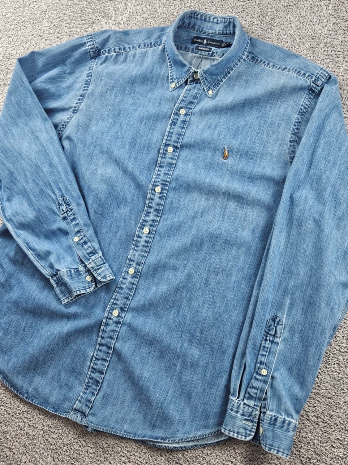 폴로랄프로렌 클래식 핏 데님 셔츠 (2XL) / 11267 상품이미지6