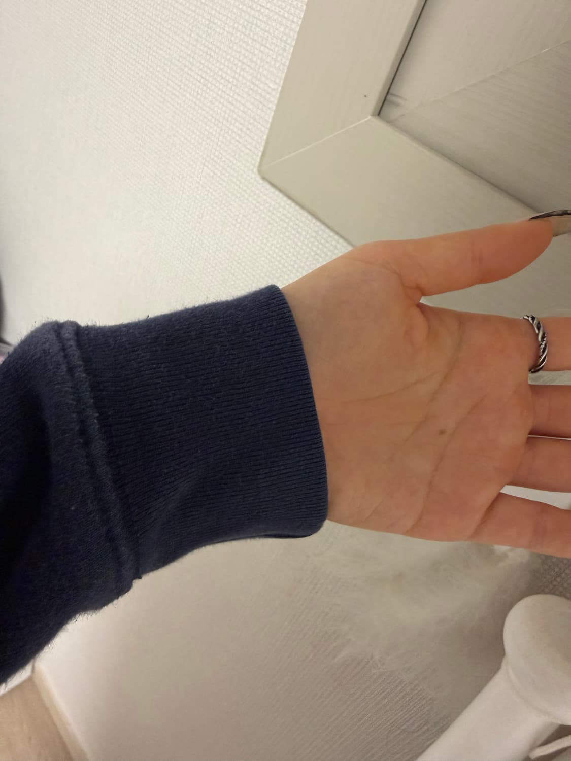 폴로 네이비 후드집업 키즈L 상품이미지2