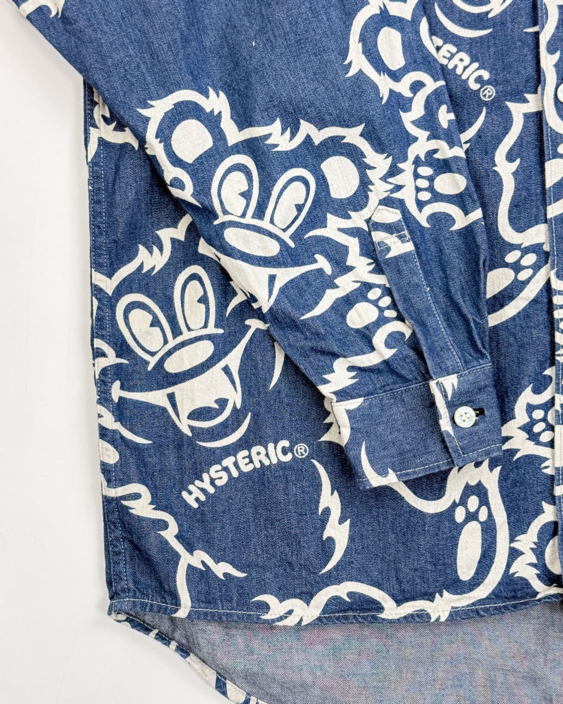 HYSTERIC GLAMOUR Oversized Denim Shirt 상품이미지6