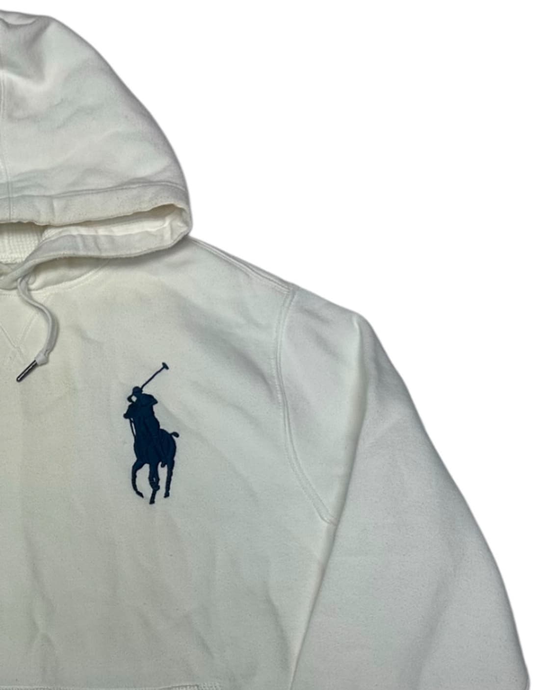 폴로 랄프로렌 빅포니 화이트후드티 XXL 상품이미지2