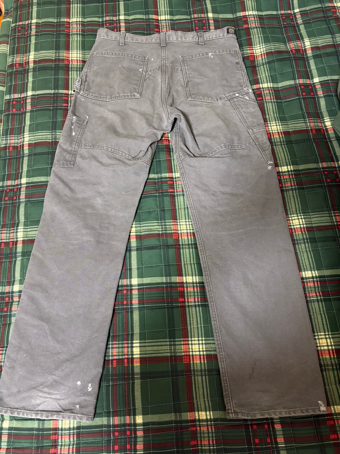 rrl 엔지니어핏 디스트레스트 캔버스 워크 팬츠 33x32 상품이미지2