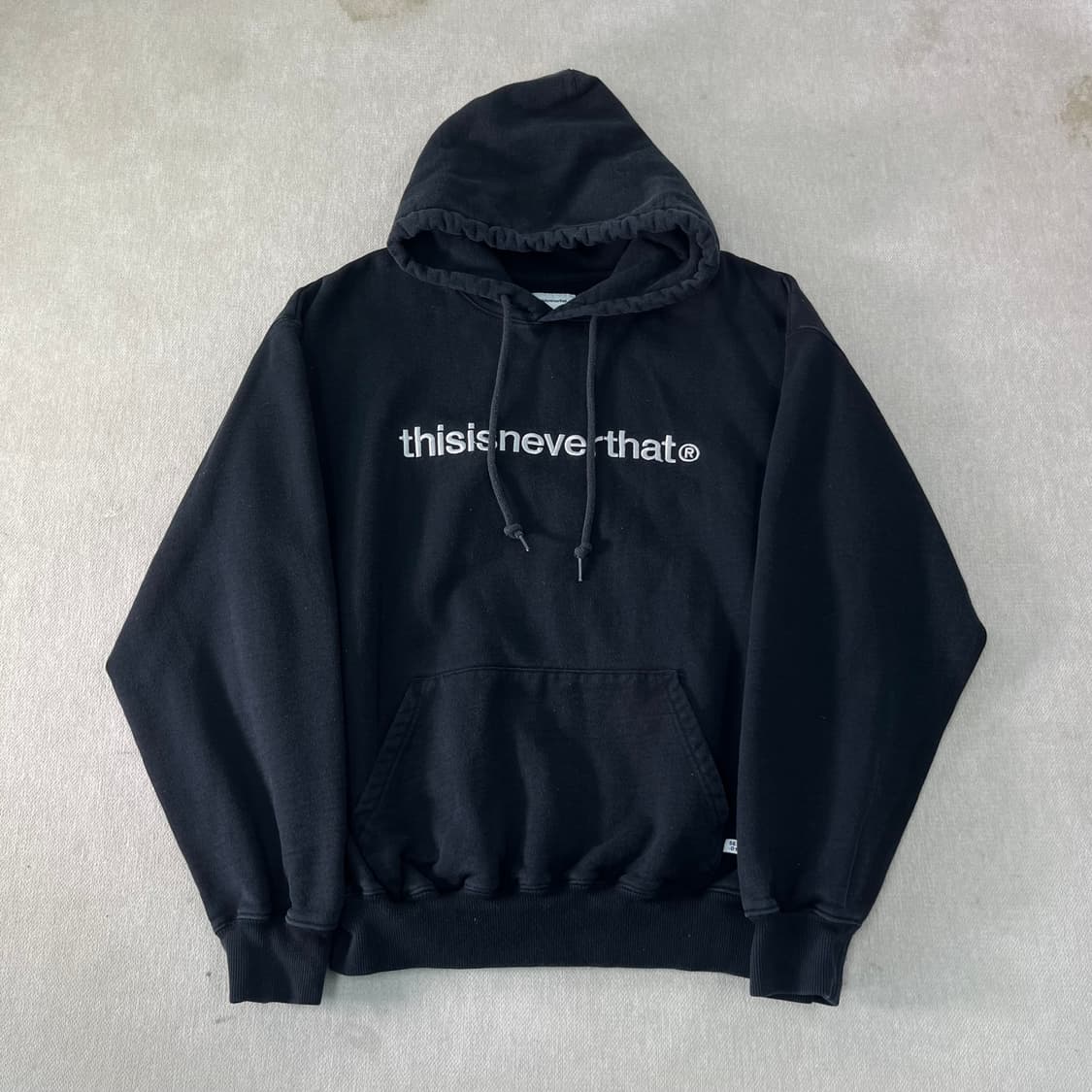 100 디스이즈네버댓 빅로고 후드티 상품이미지1