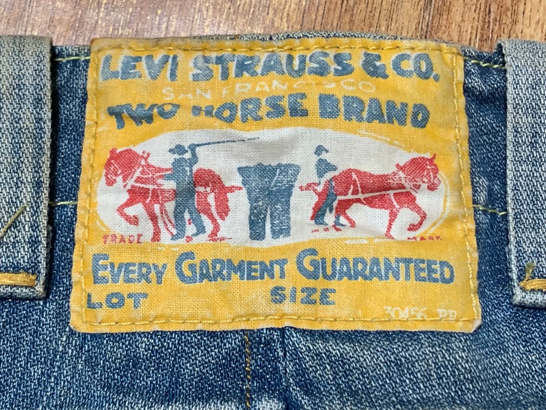 LEVIS DNA by LVC 리바이스 서스펜더 데님팬츠 상품이미지10