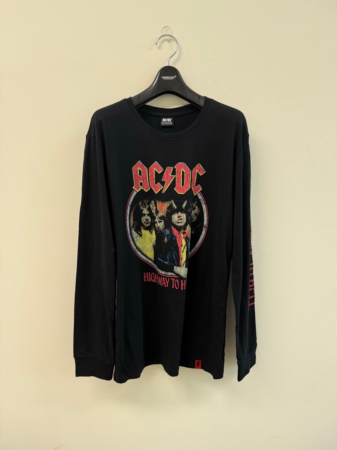 AC/DC 프린팅 롱 슬리브 상품이미지3