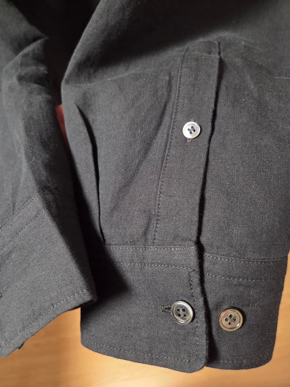 아르켓 Arket 린넨 셔츠 블랙 상품이미지6