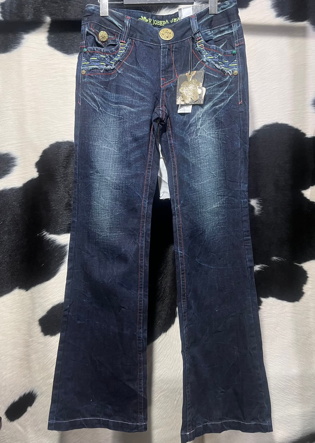 Y2K 무드 데님팬츠 상품이미지3