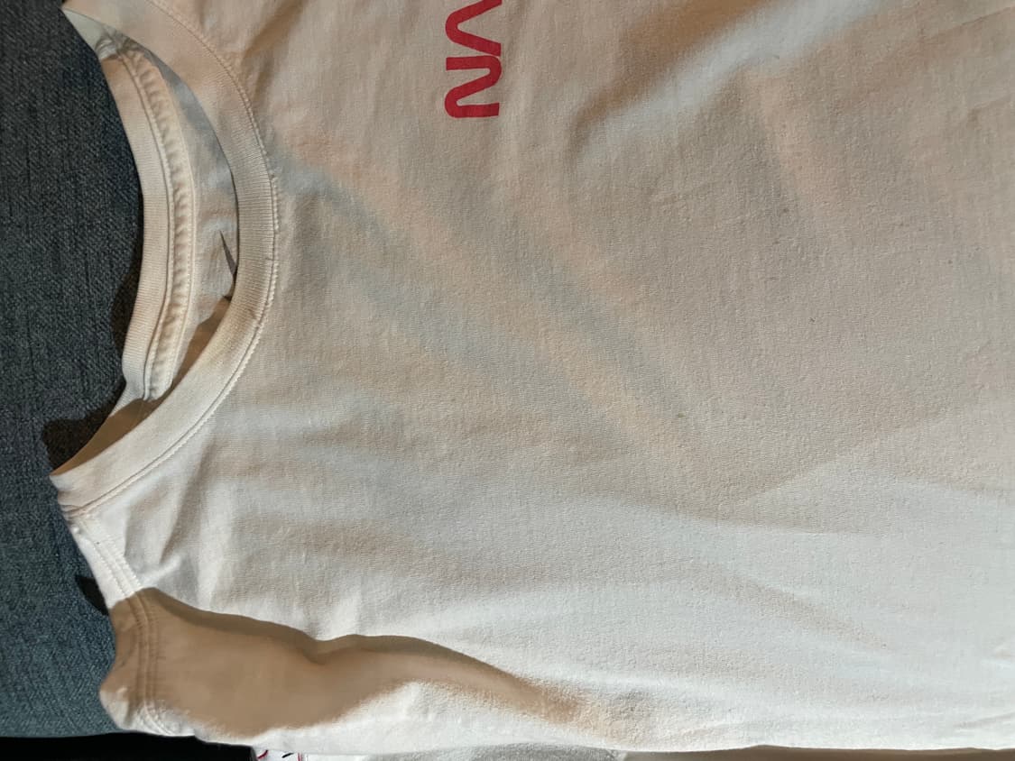 [L] tom sachs 톰삭스 초판 nasa 나이키 티셔츠 + 와펜 상품이미지7