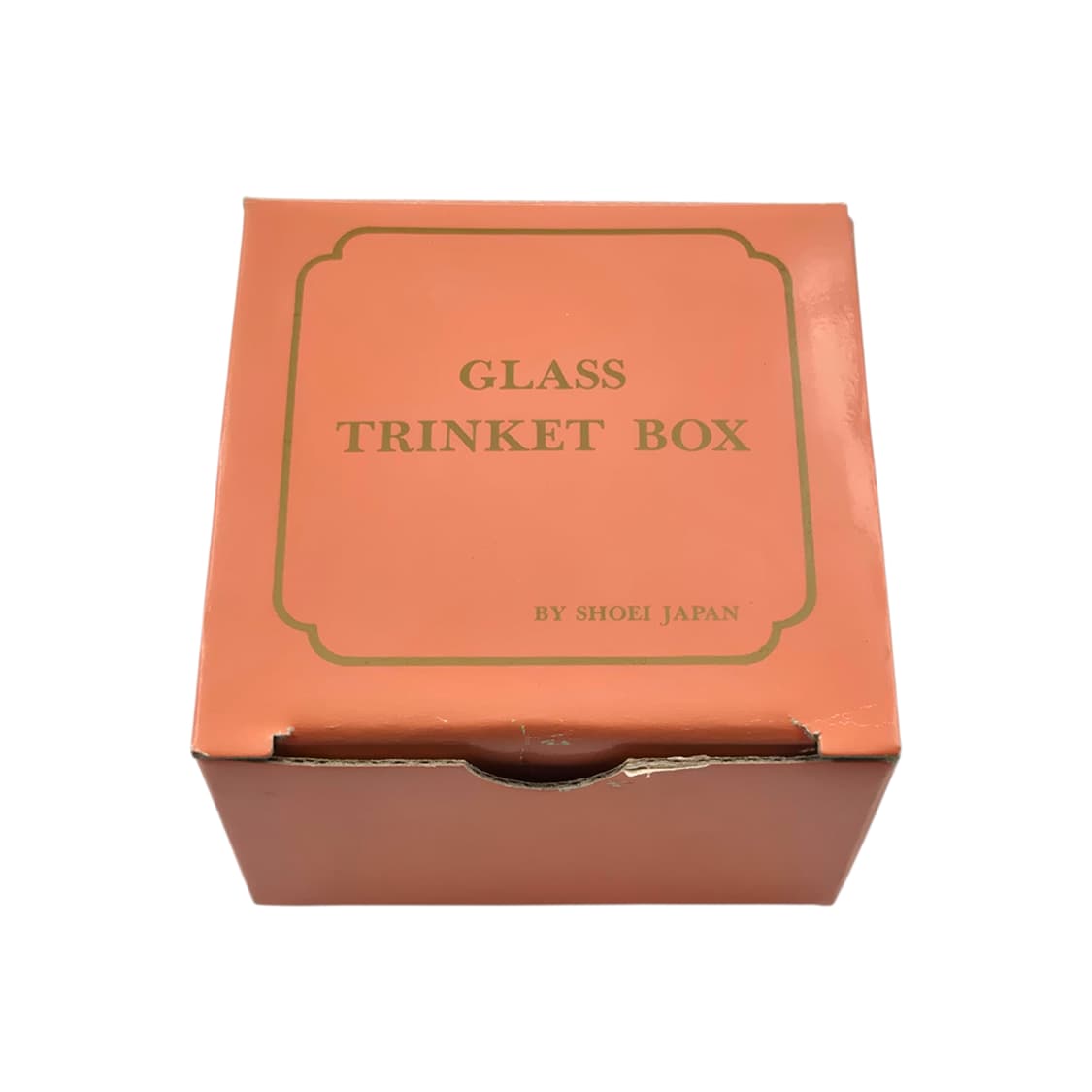 90s 쇼에이 컬러 장미 하트 글라스 트링켓 상품이미지2