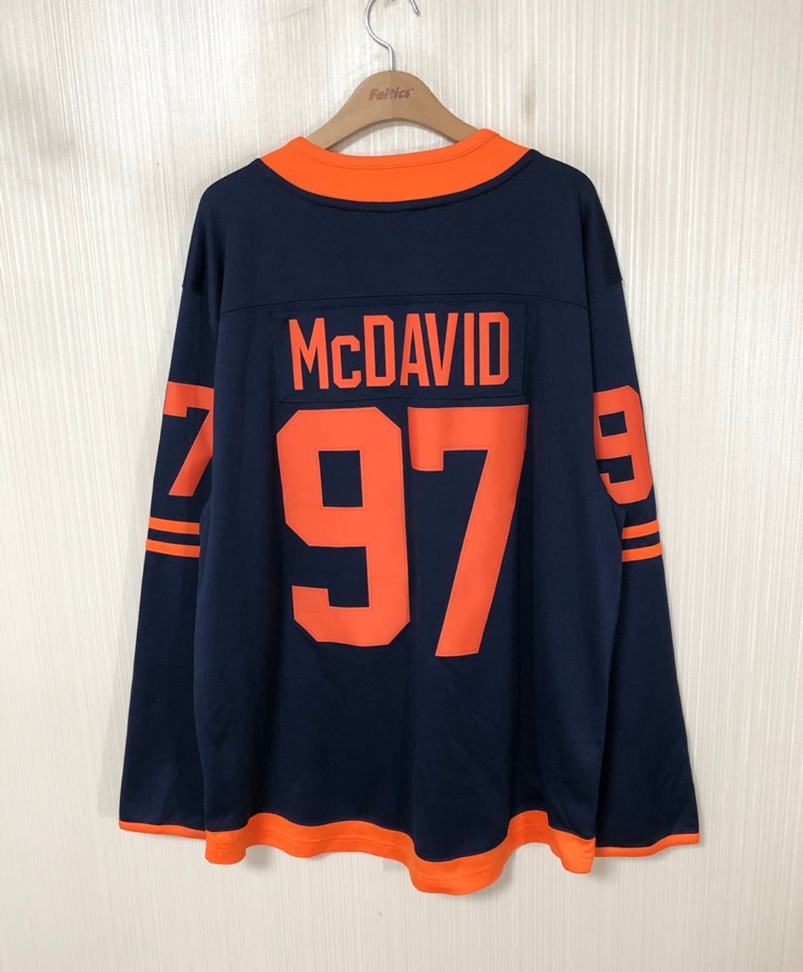 NHL 파나틱스 에드민턴오일러스 써드유니폼/져지 L 97 코너 맥데이비스 상품이미지8