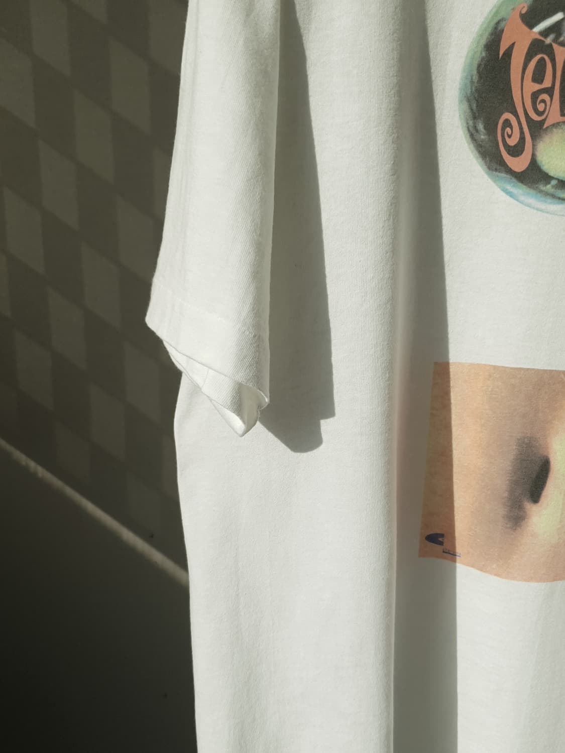 90s FRUITOFTHEROOM 'jellyfish' print tee 상품이미지9