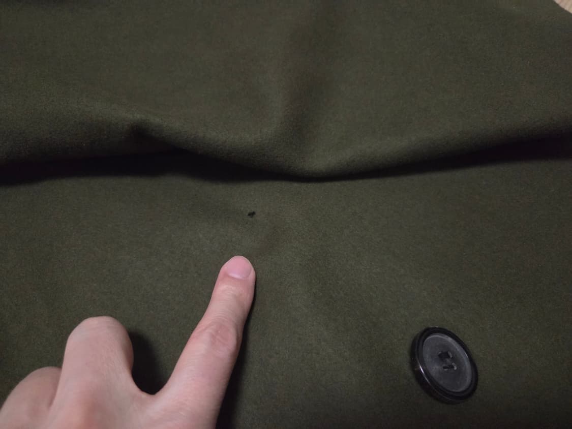 솔리드 옴므  런웨이 카키 벨티드 오버 롱코트 상품이미지6