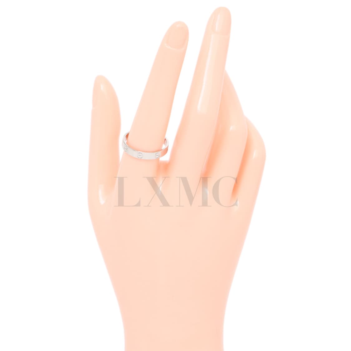 까르띠에 러브링 화이트골드 웨딩링 결혼반지 WG RING 59호 상품이미지5