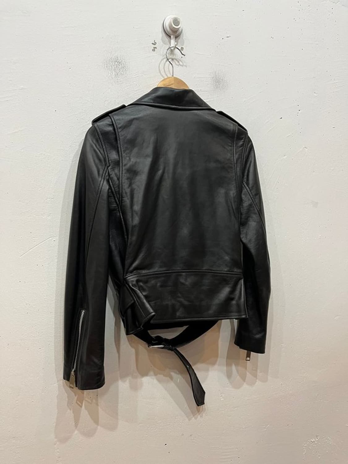 MUSEE 뮤제 양가죽 바이커 자켓 라이더 자켓 우먼즈 상품이미지4