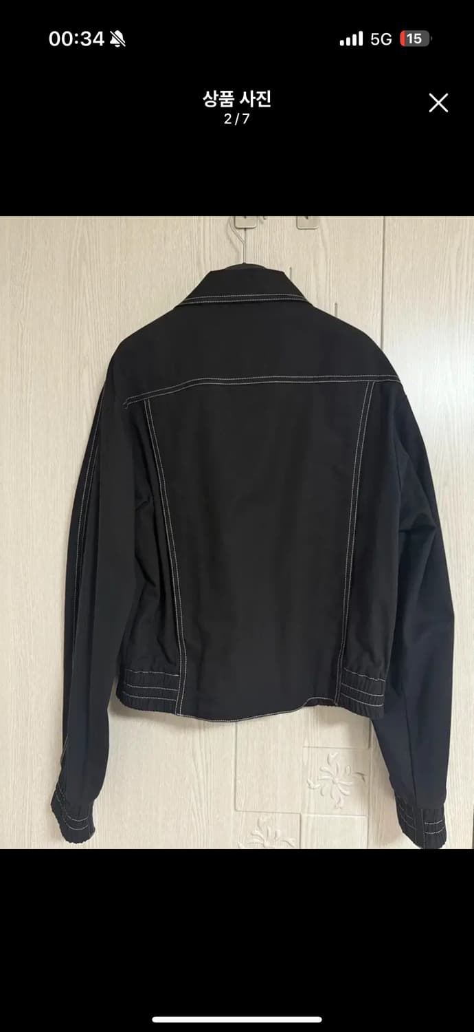 마뗑킴 웨스턴 디테일 스티치 점퍼 자켓 상품이미지2