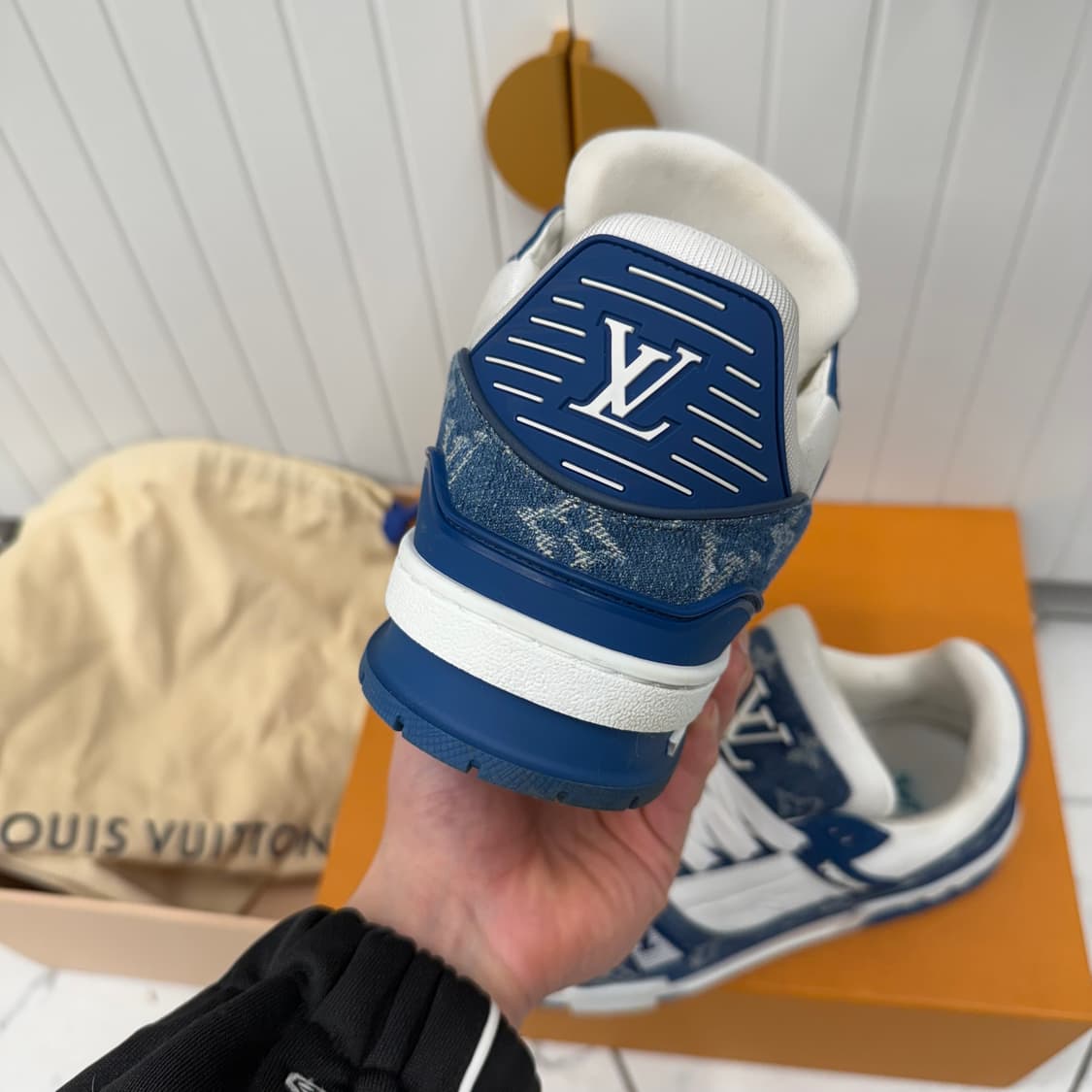 [7] 루이비통 트레이너 데님 스니커즈 상품이미지8