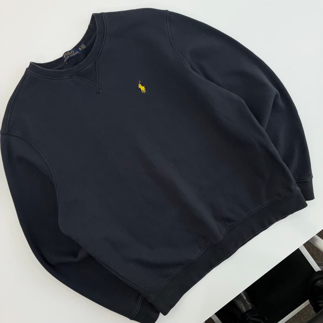 Polo  폴로 랄프로렌 자수 코튼 블랙 맨투맨  상품이미지2