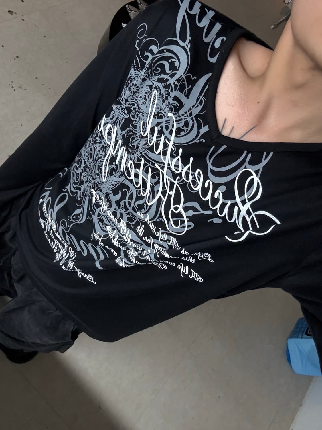 00s mood printing longsleeve 상품이미지4