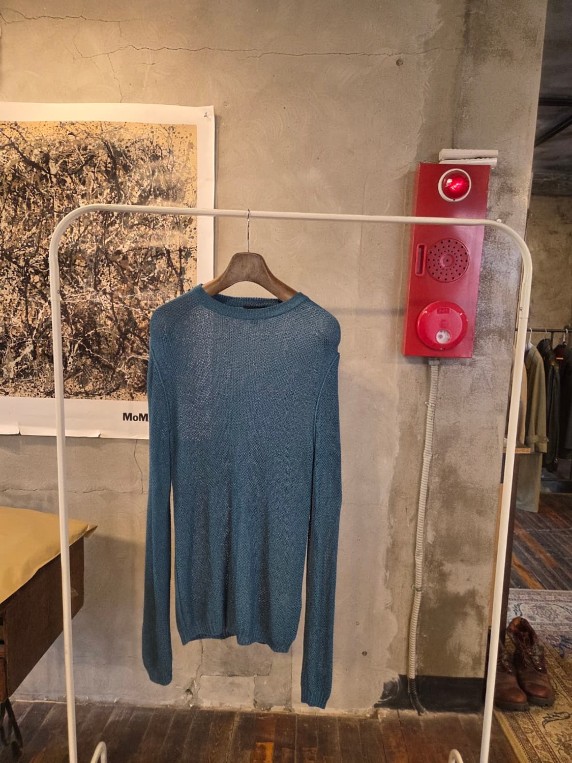 솔리드옴므 넷피쉬 니트 상품이미지1