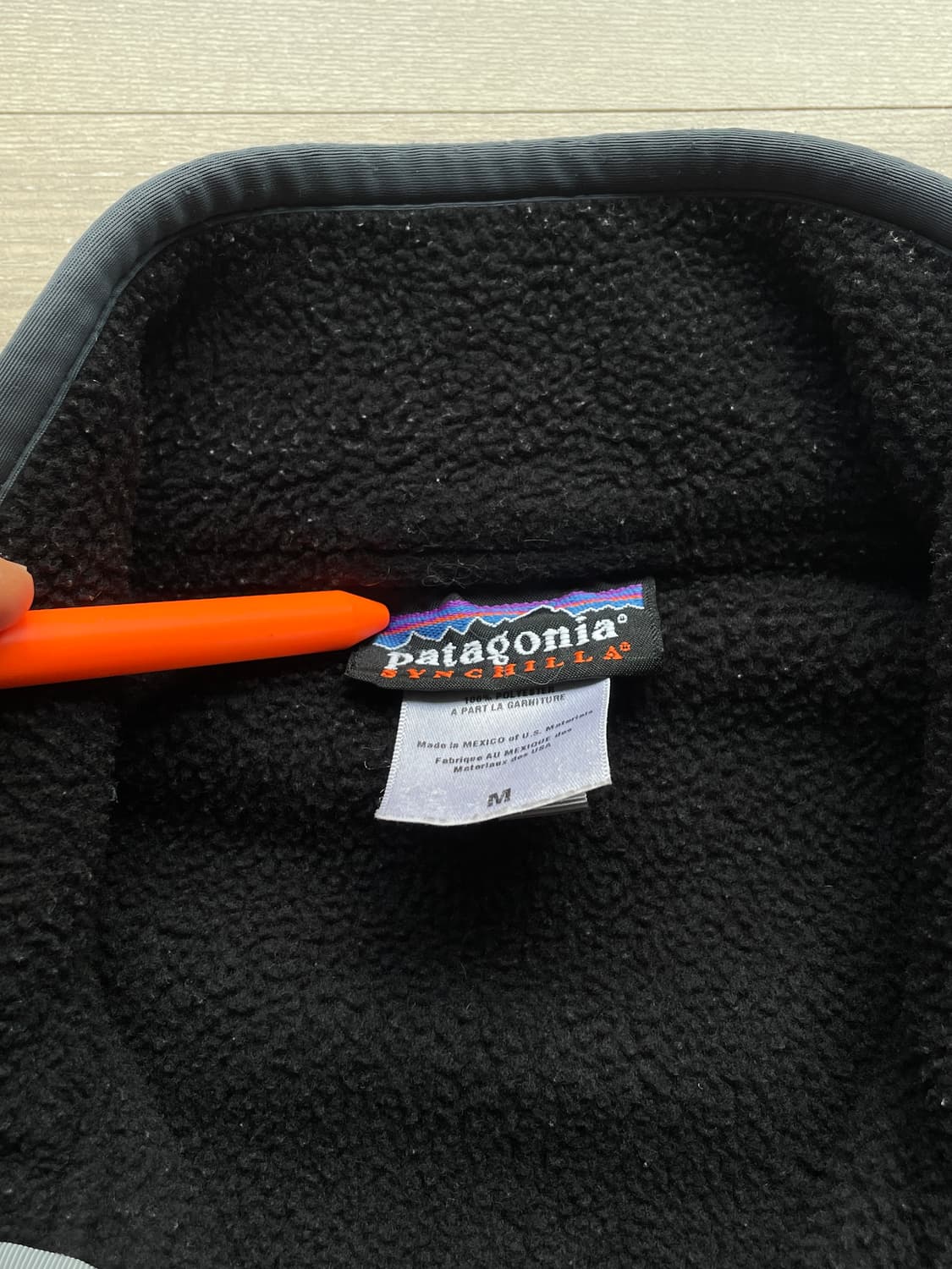 파타고니아 집업 신칠라 블랙 그레이 마수피얼 플리스  patagonia 상품이미지3