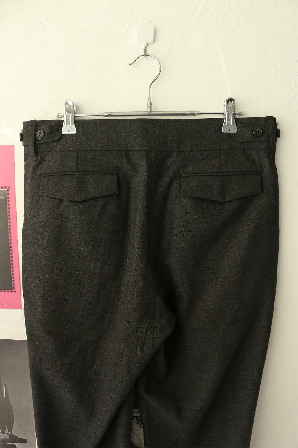 크리스 반 아쉐 울 핀턱 트라우저 상품이미지8