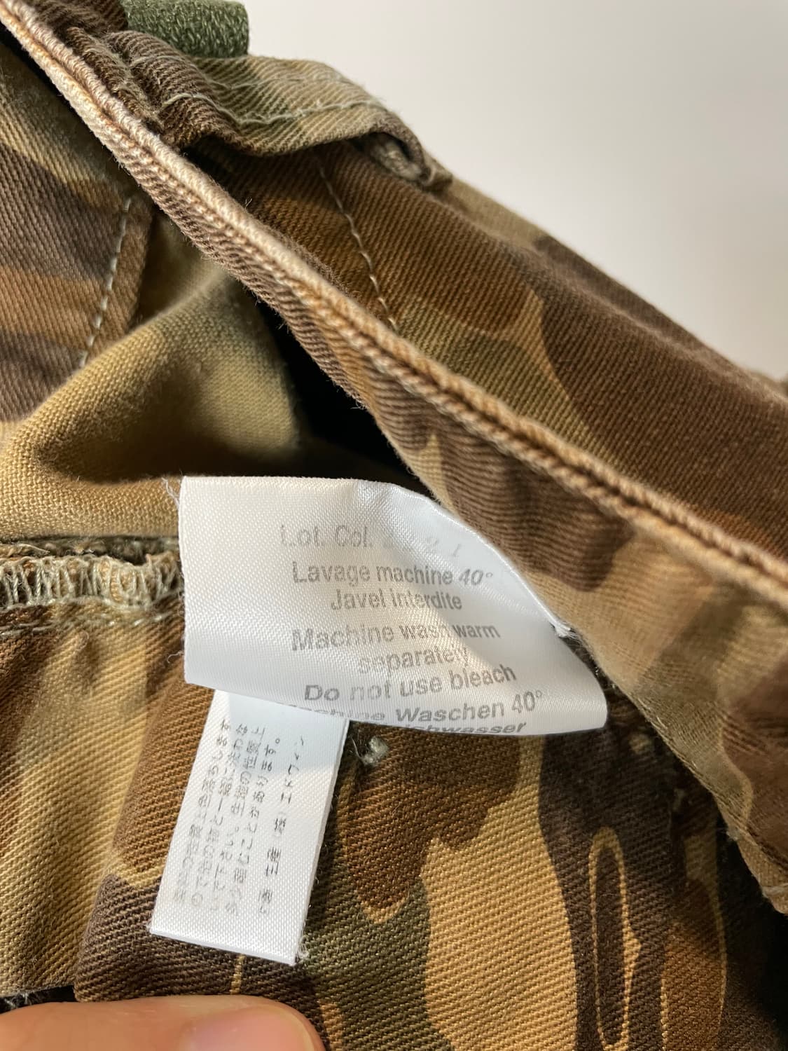 (L) Liberto jpn 덕 카모 밀리터리 헌팅 팬츠 상품이미지7