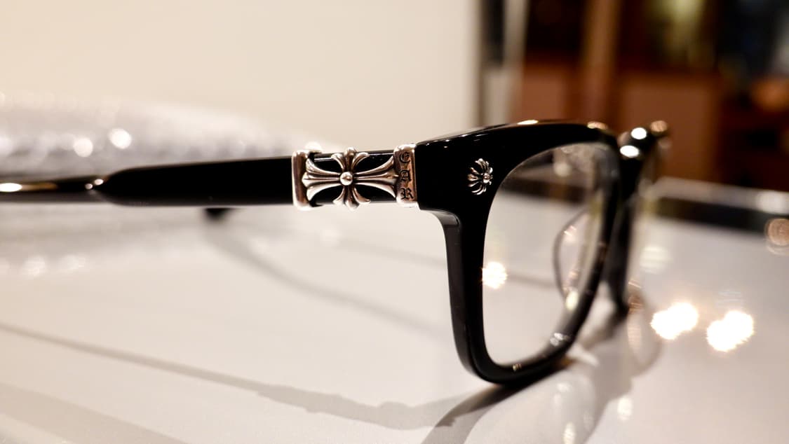 크롬하츠 콕스어커 블랙/실버 안경 상품이미지5