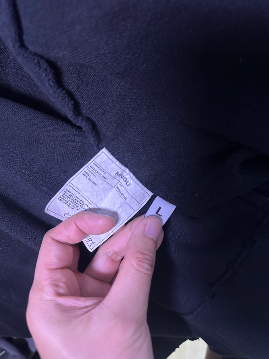 [L] MNGU 커렌시 후드집업 상품이미지4