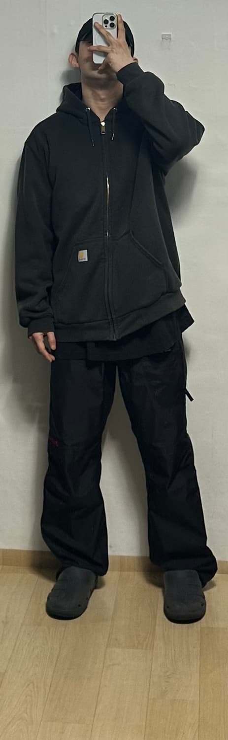 칼하트 써멀 후드집업 상품이미지5