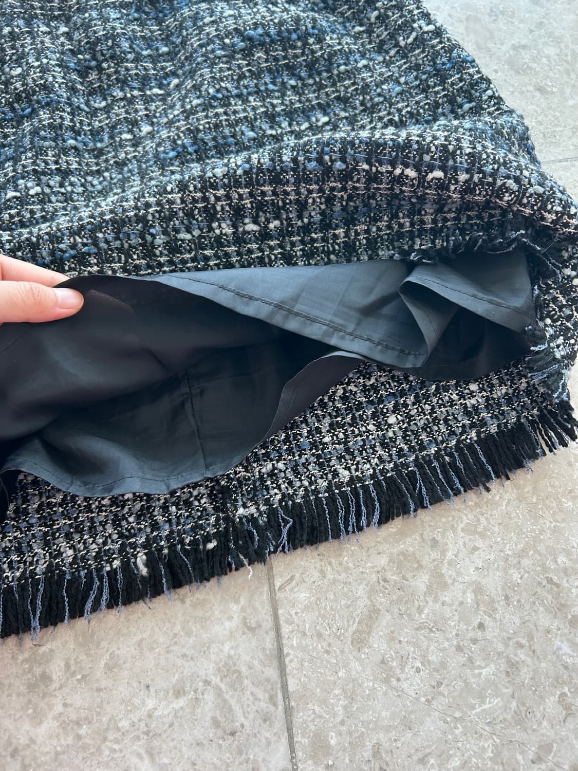 일본 트위드 스커트 상품이미지4